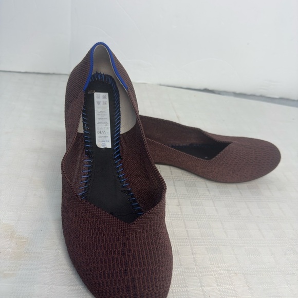 Rothy’s Port Wine Round Toe Retired Flats Shoes size 10 - Picture 8 of 8